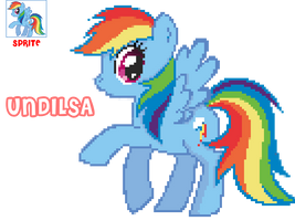 Rainbow Dash - MLP / My Little Pony - Pixel art