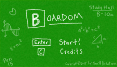 Boardom for Ludum Dare 38, theme Small World by AniMerrill