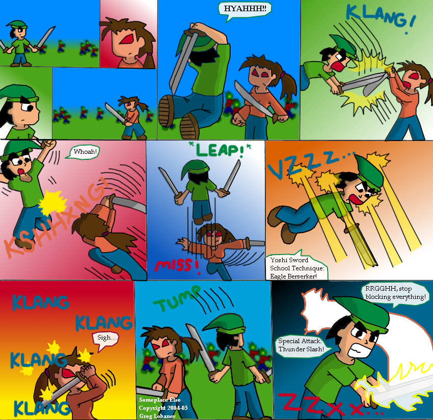 Swordfight by banov