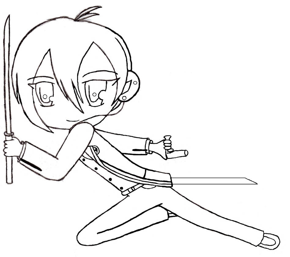 Minato Without Color Minato by poppypop30 on DeviantArt