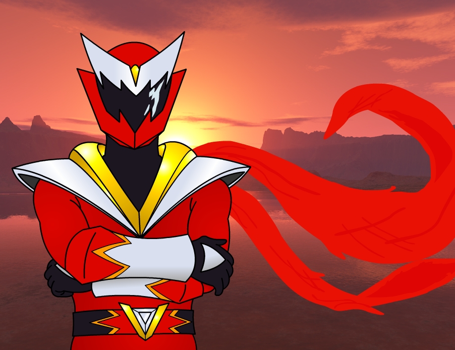 Red ranger fanart by RiderB0y on DeviantArt
