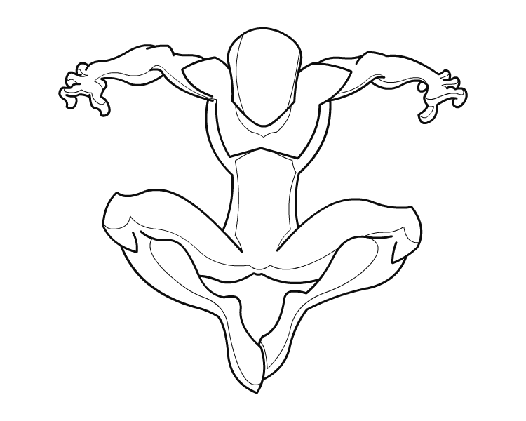 Spiderman Body Template 01 by RiderB0y on DeviantArt.
