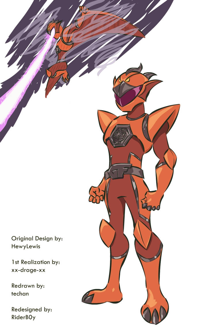 Rda Ranger Rodan Ranger by RiderB0y on DeviantArt
