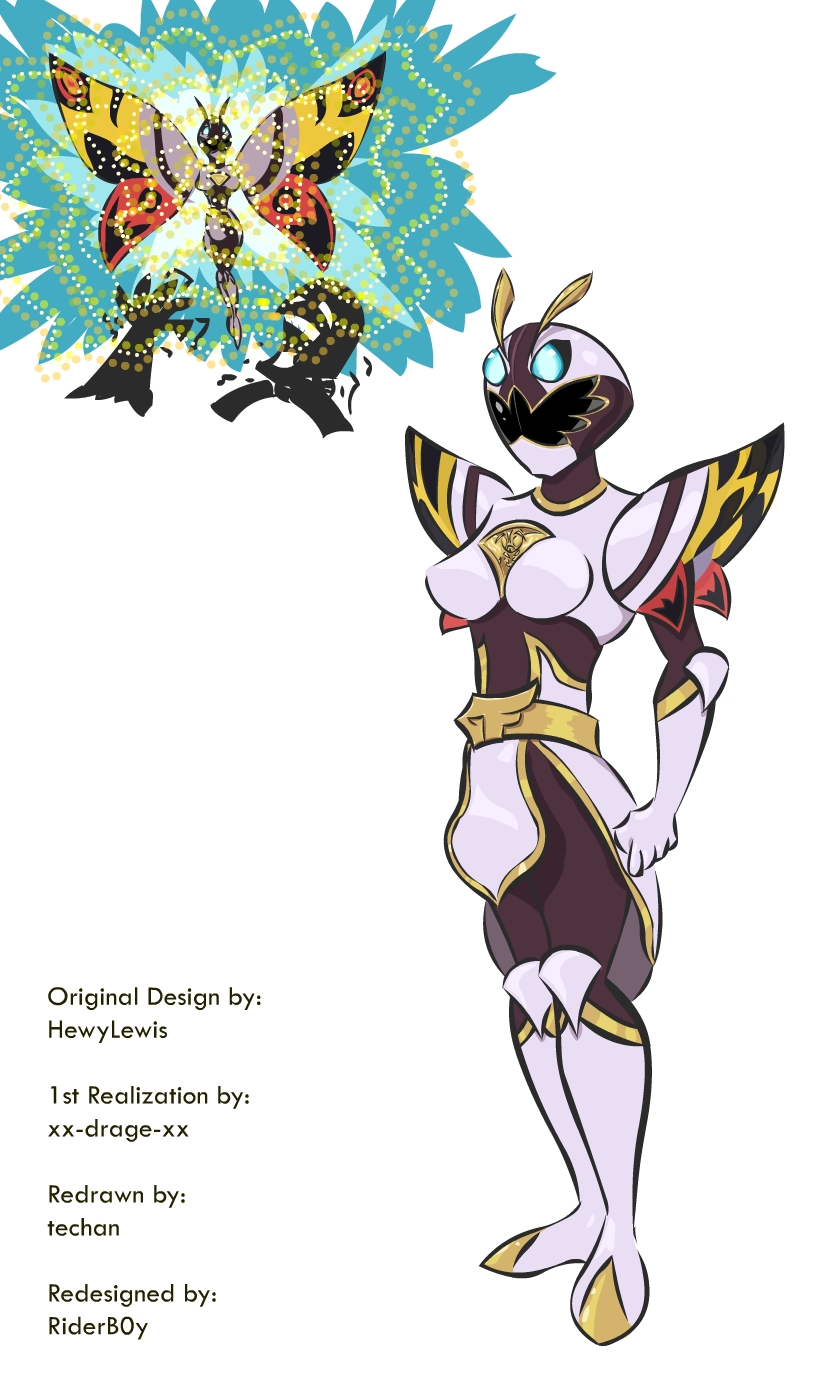 Mothra Ranger by RiderB0y on DeviantArt