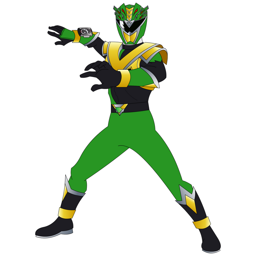 HyperForce Green Ranger_Joe Shih by RiderB0y on DeviantArt