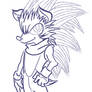 sonic project Line Art