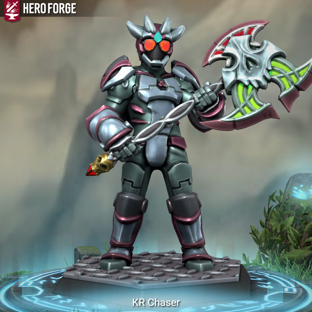 Heroforge Rider Kamen Rider Chaser in Hero Forge by RiderB0y on DeviantArt