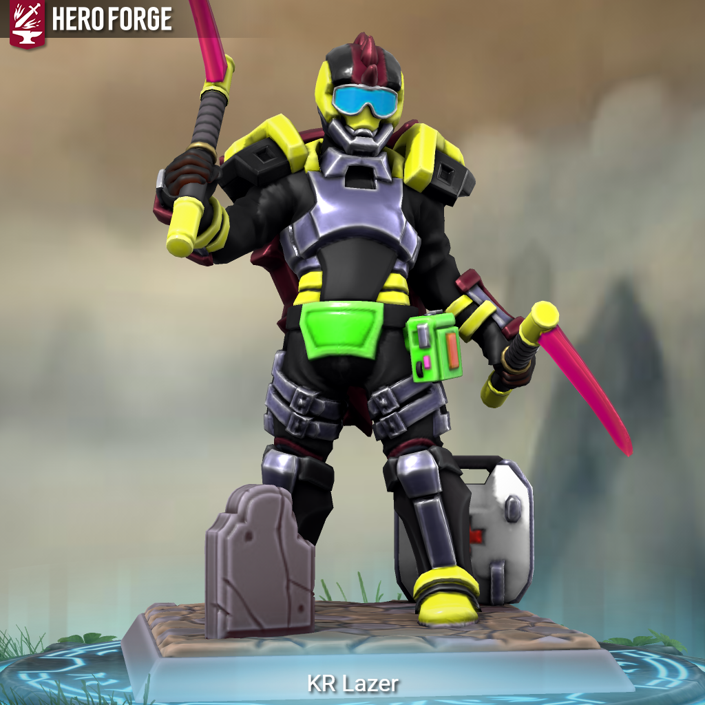 Heroforge Rider Kamen Rider Lazer in Hero Forge by RiderB0y on DeviantArt
