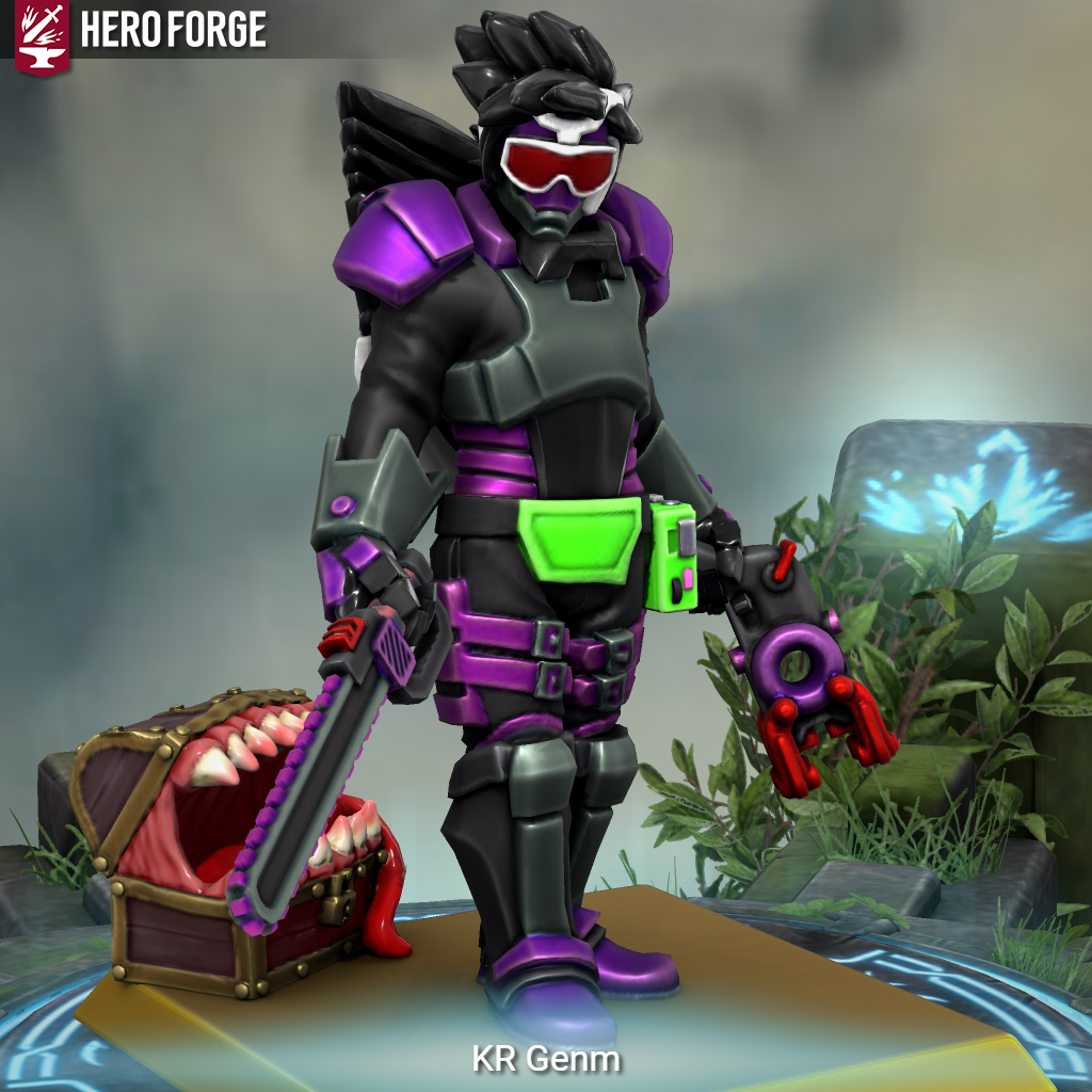 Heroforge Rider Kamen Rider Genm in Hero Forge by RiderB0y on DeviantArt