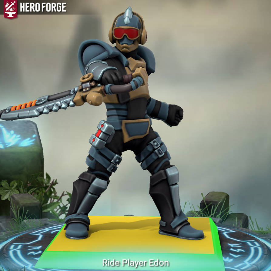 Heroforge Rider Ride Player Edon_Hero Forge Build by RiderB0y on DeviantArt