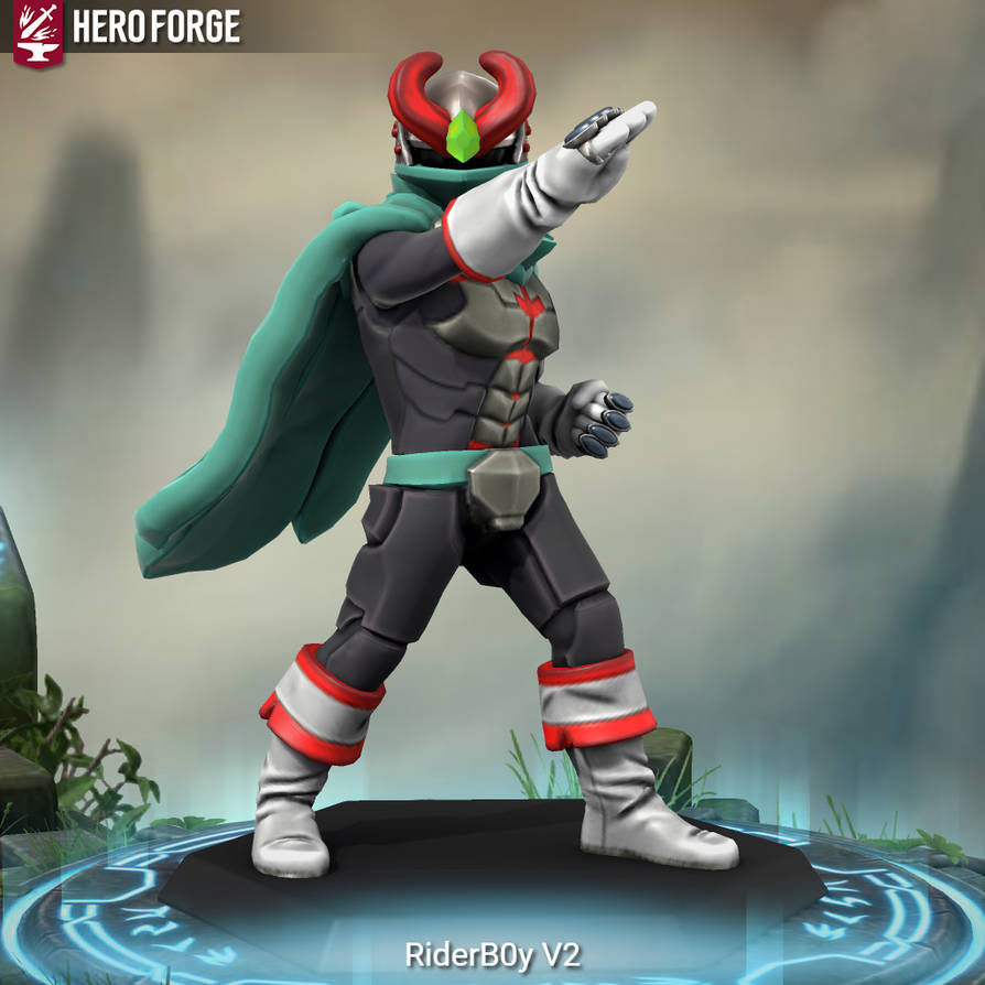 Heroforge Rider RiderB0y V2 in Hero Forge by RiderB0y on DeviantArt