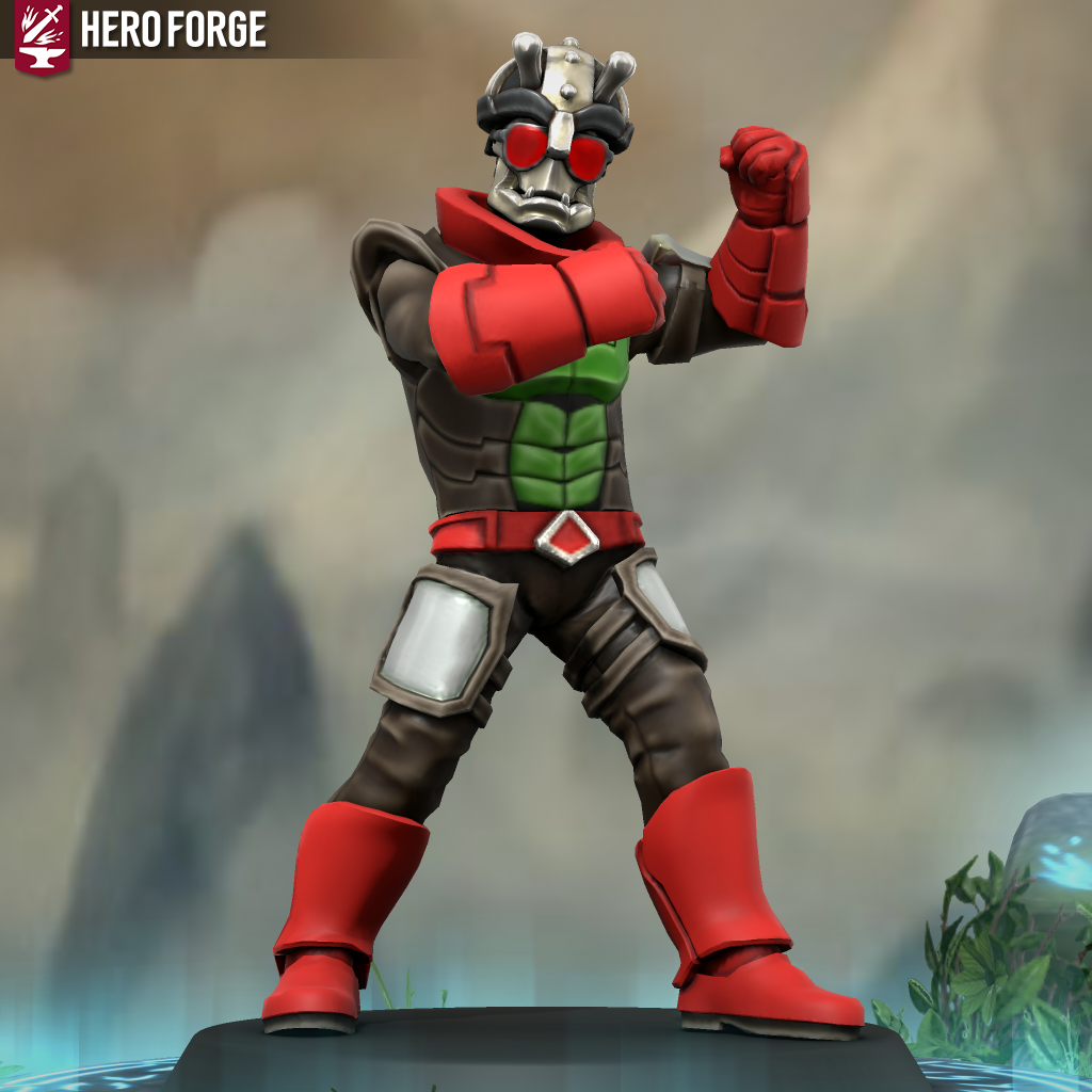 Heroforge Rider Kamen Rider 2 in Hero Forge by RiderB0y on DeviantArt