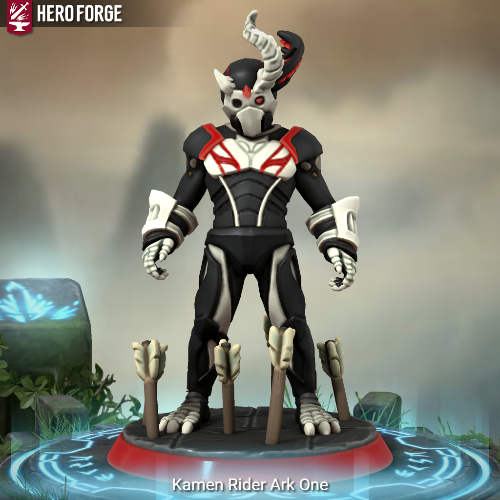Kamen Rider Ark One in Hero Forge by RiderB0y on DeviantArt