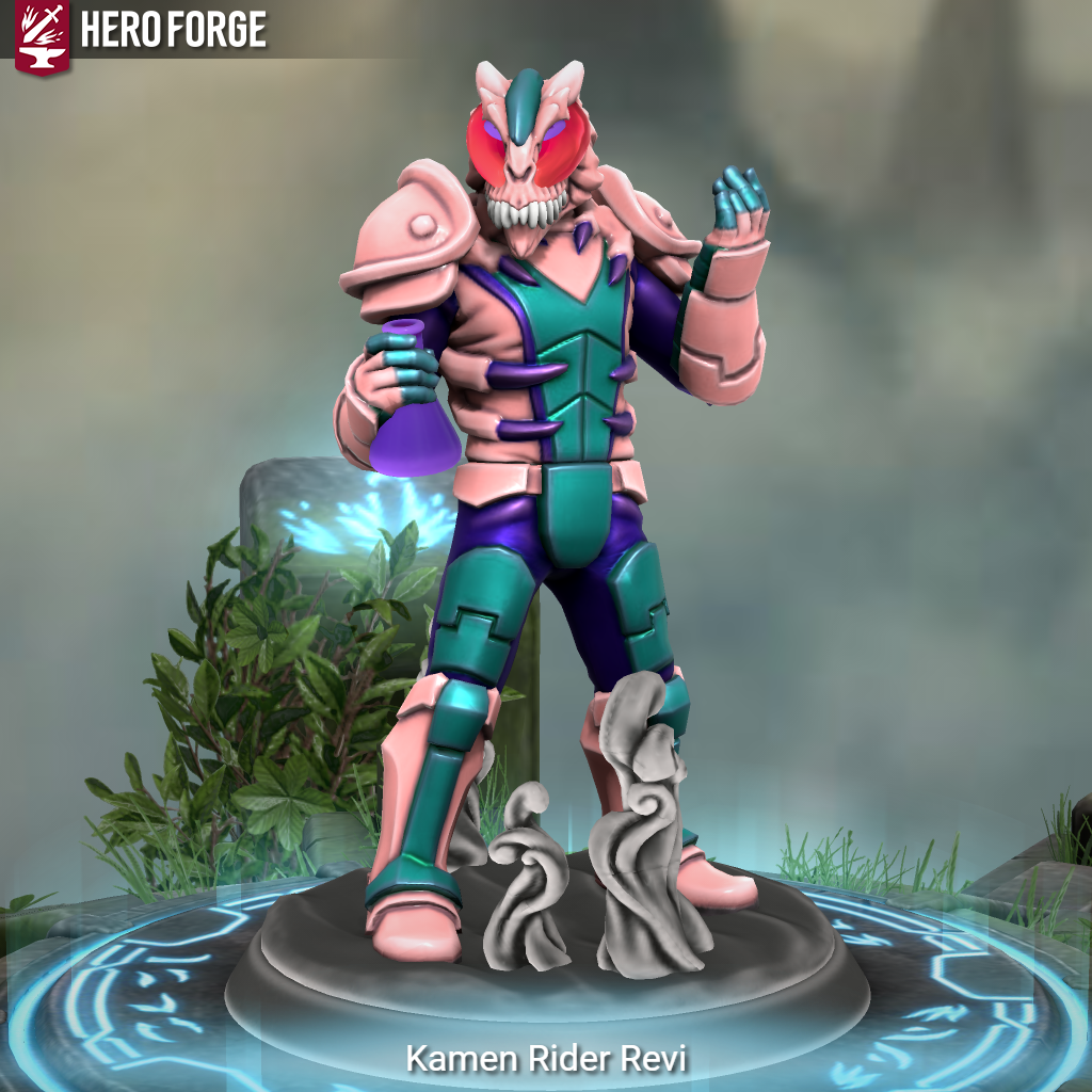Heroforge Rider Kamen Rider Revi in Hero Forge by RiderB0y on DeviantArt