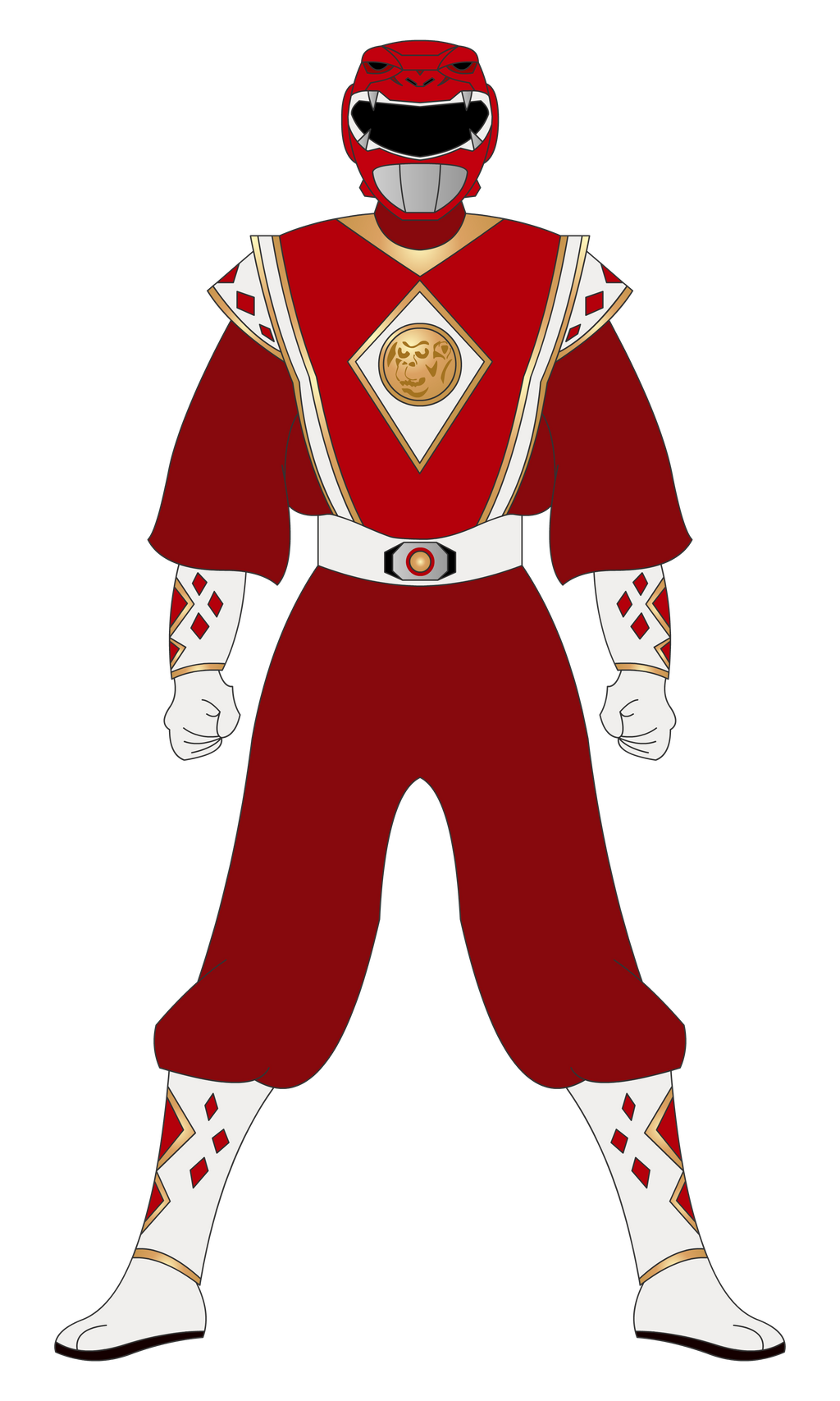 Ninjetti Ranger Concept Red Ninja Ranger 02 by RiderB0y on DeviantArt