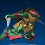 Raphael Ninja Turtle in Gundam Breaker Mobile