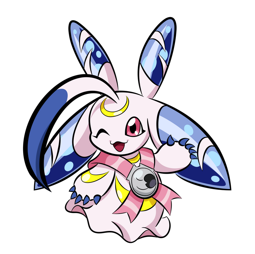 Lunamon Fan Art by RiderB0y on DeviantArt