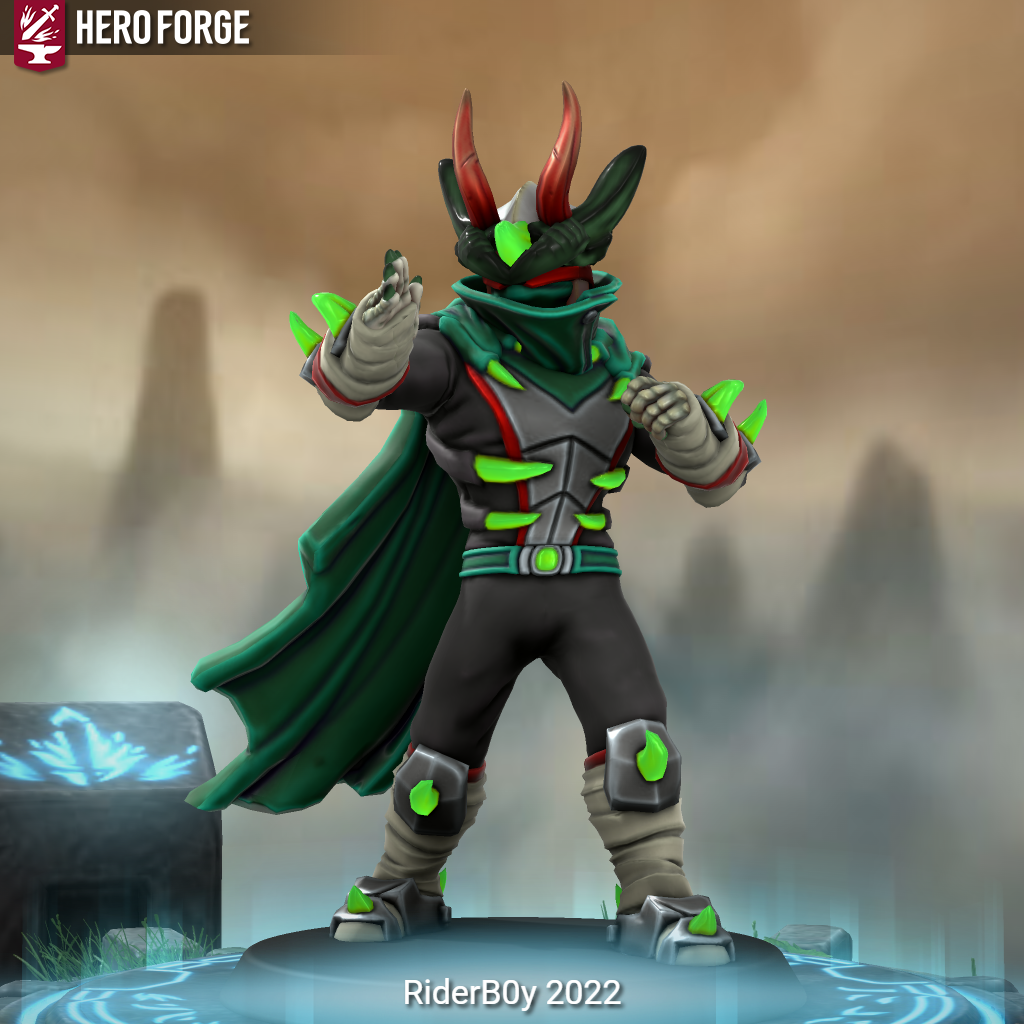 Heroforge Rider RiderB0y in Hero Forge version 2022 by RiderB0y on DeviantArt