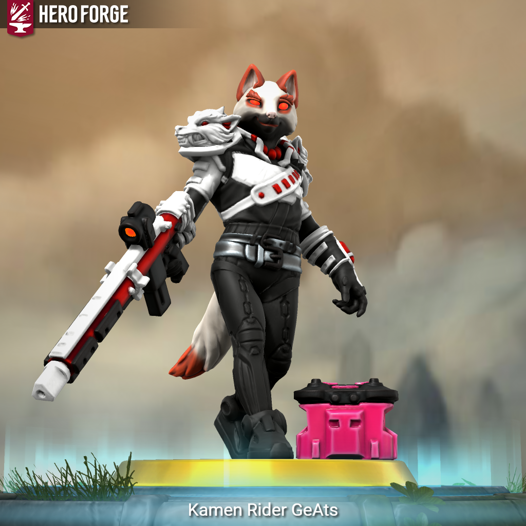 Heroforge Rider Kamen Rider GeAts in Hero Forge by RiderB0y on DeviantArt