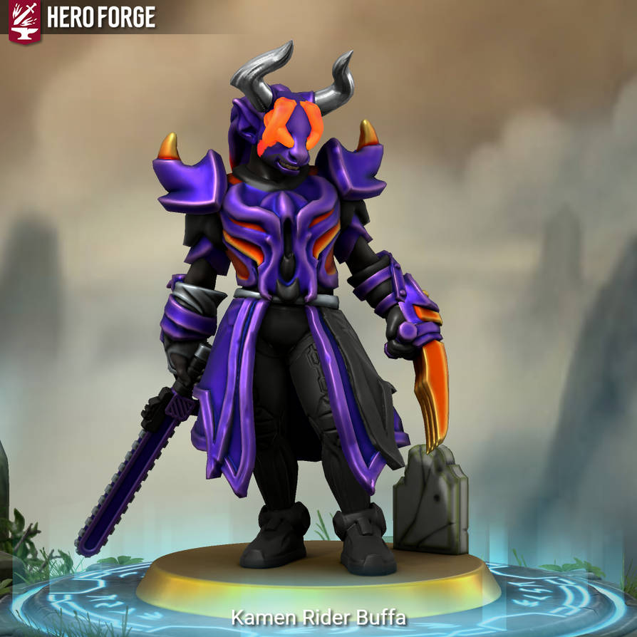 Heroforge Rider Kamen Rider Buffa in Hero Forge by RiderB0y on DeviantArt
