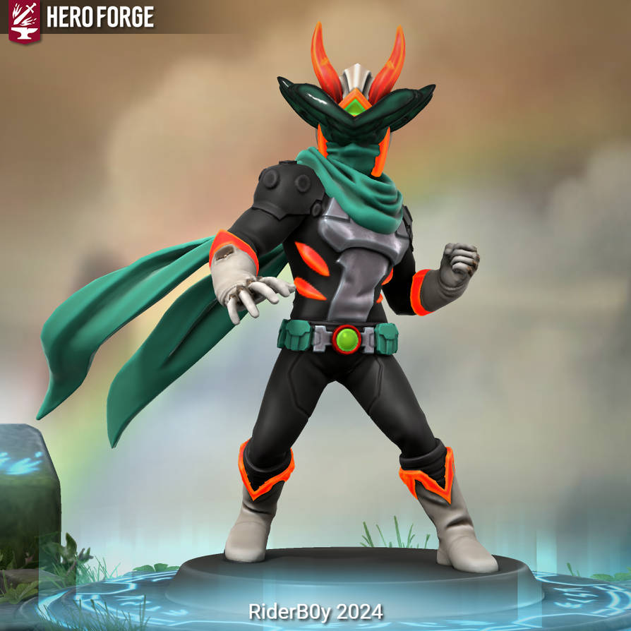 Heroforge Rider RiderB0y in Hero Forge Version 2024 by RiderB0y on DeviantArt