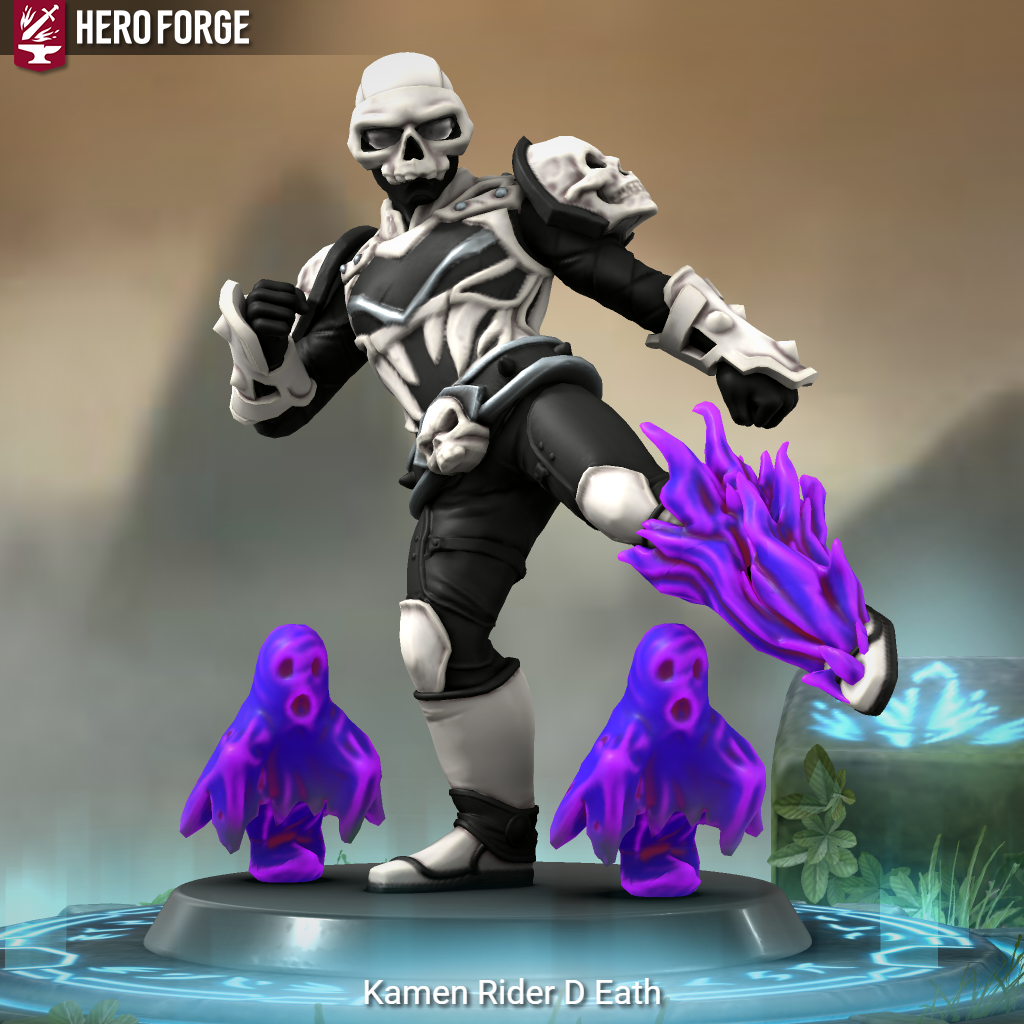 Heroforge Rider Kamen Rider D-Eath in Hero Forge by RiderB0y on DeviantArt