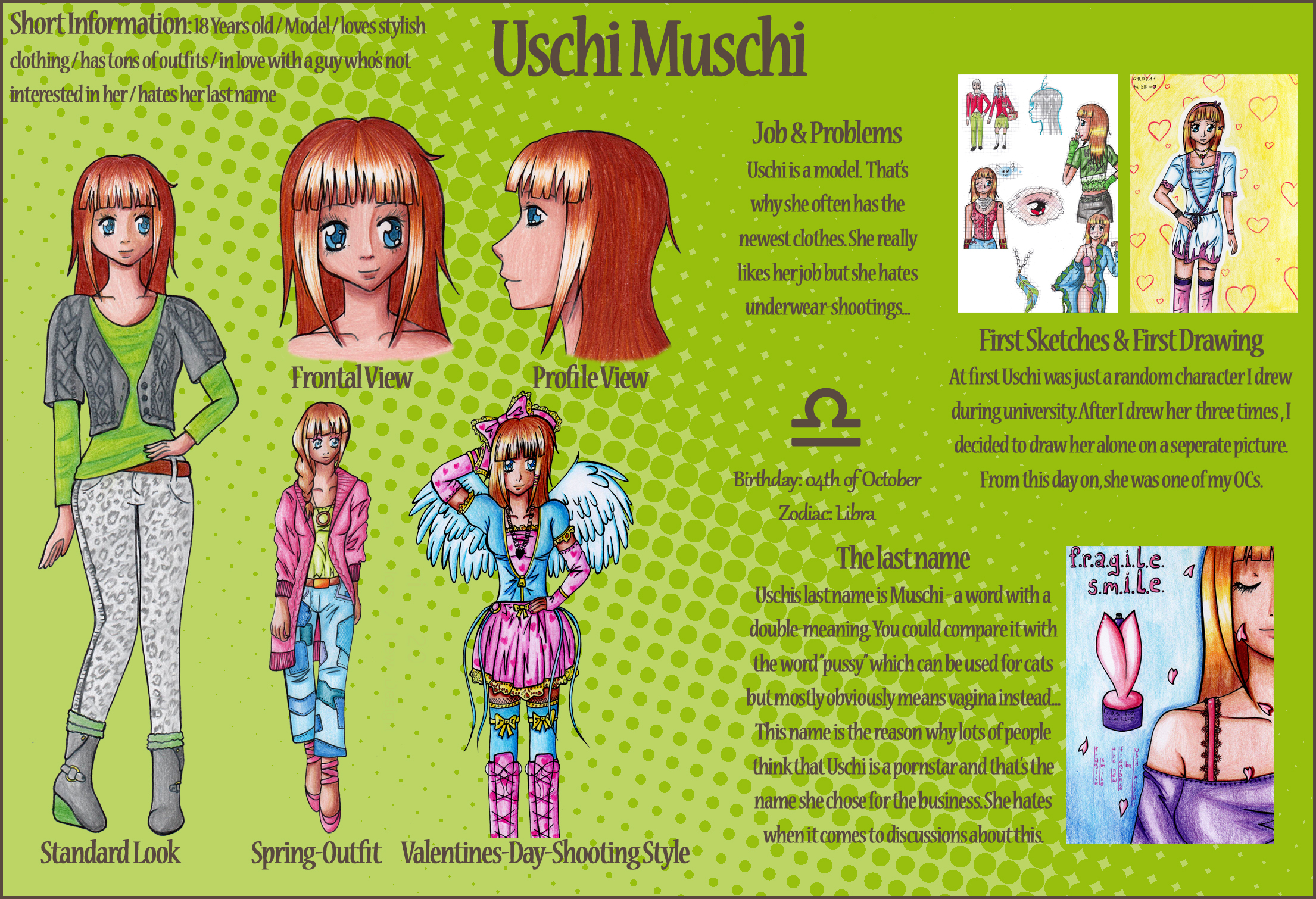 OC Reference - Uschi Muschi (Junkday 02)