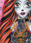 ACEO #191 - Miss Skeleton by Elythe
