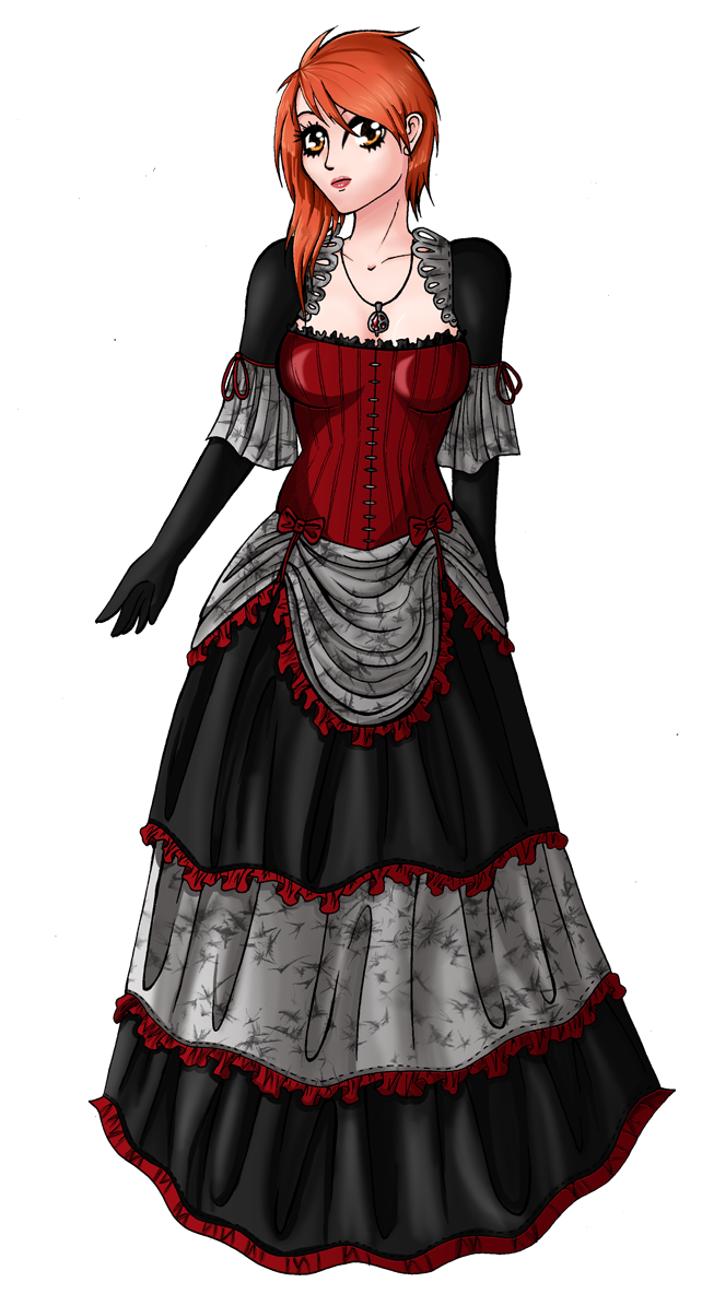 OC-Reference: Leah [Elegant Dress]