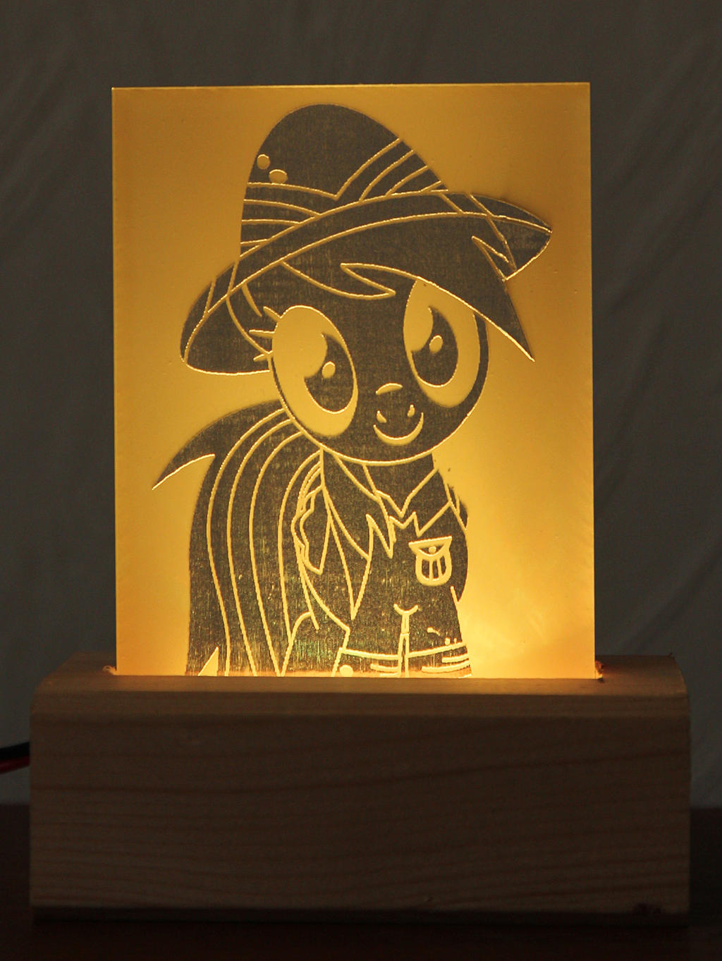 Daring Do Acrylic LED Picture