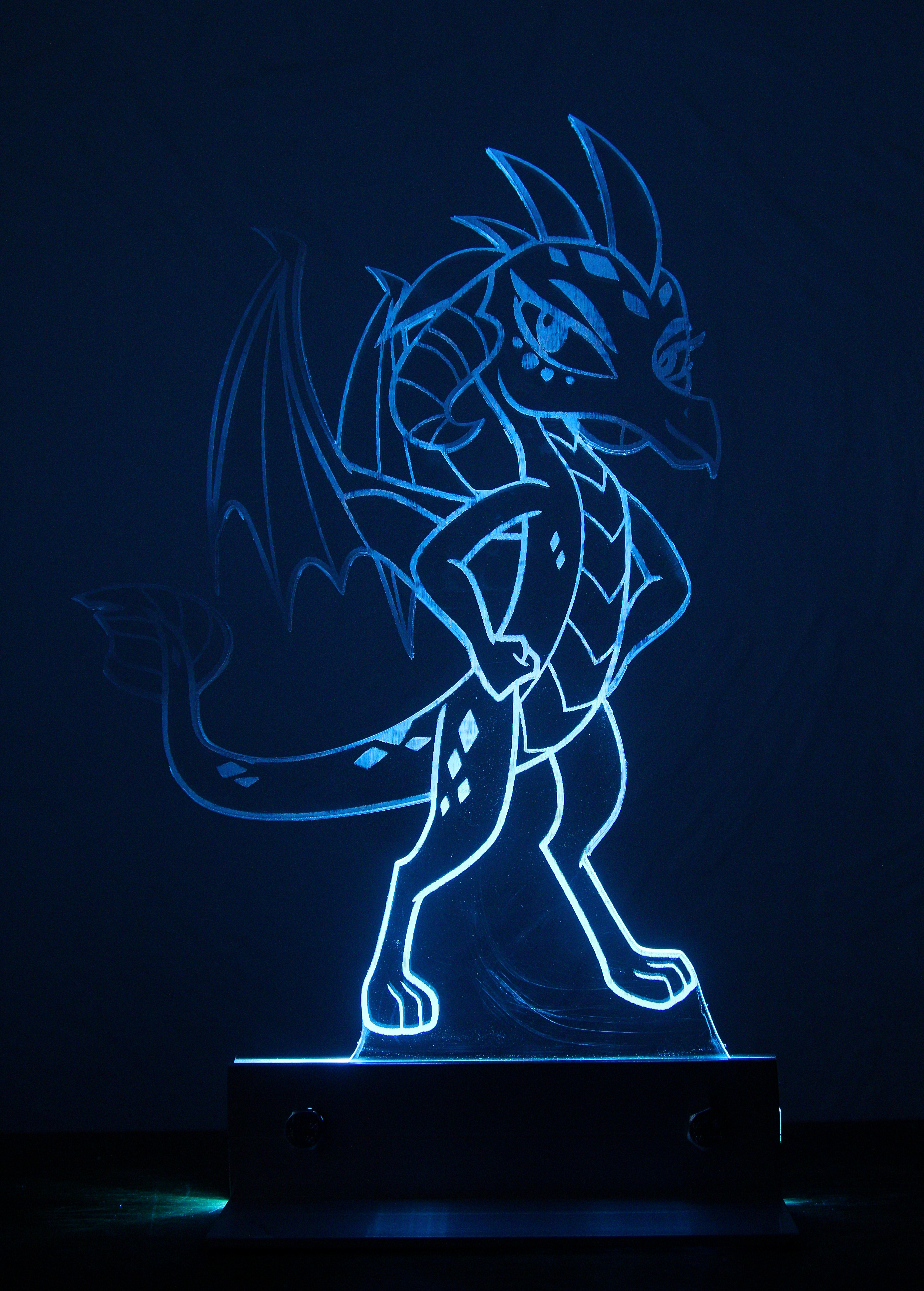 Princess Ember Acrylic LED Picture