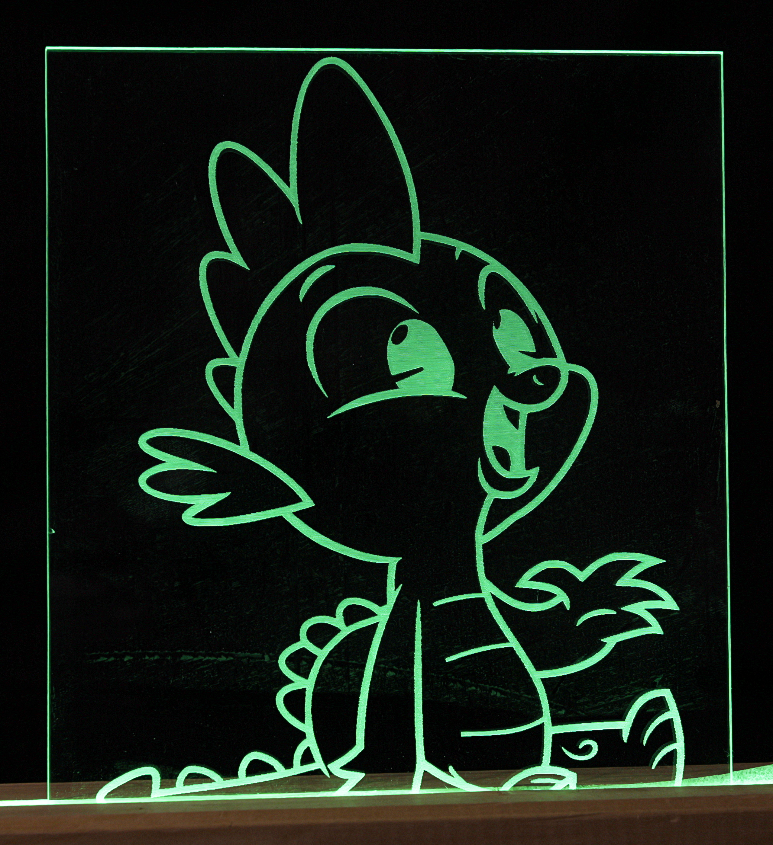 My Little Pony Spike LED Picture