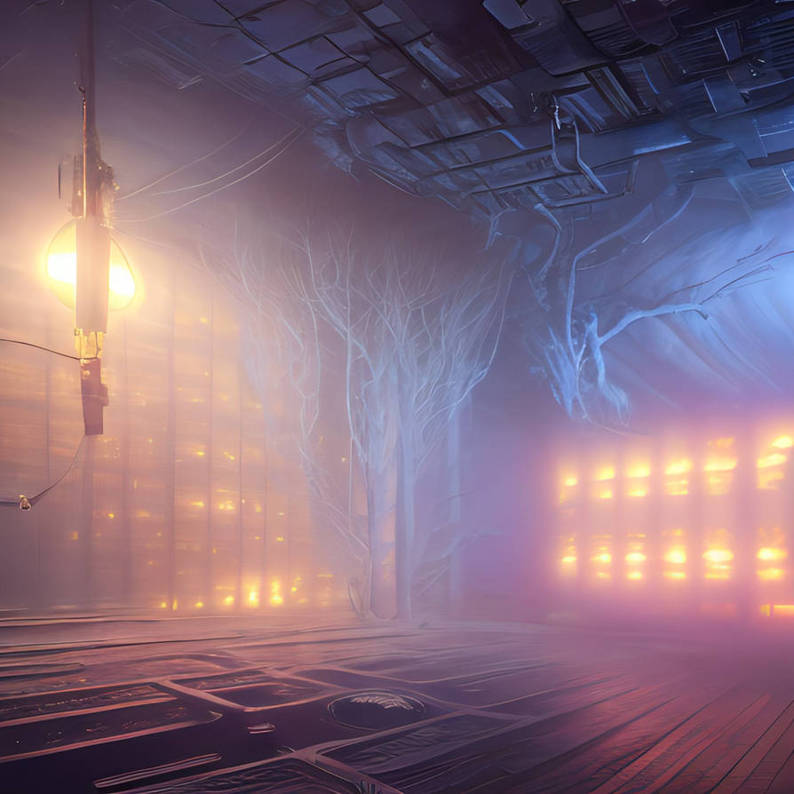 Warming up the projector array by MrUnease on DeviantArt
