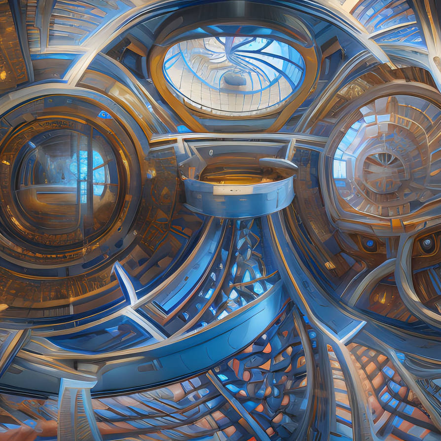 Fractal architecture (I) by MrUnease on DeviantArt