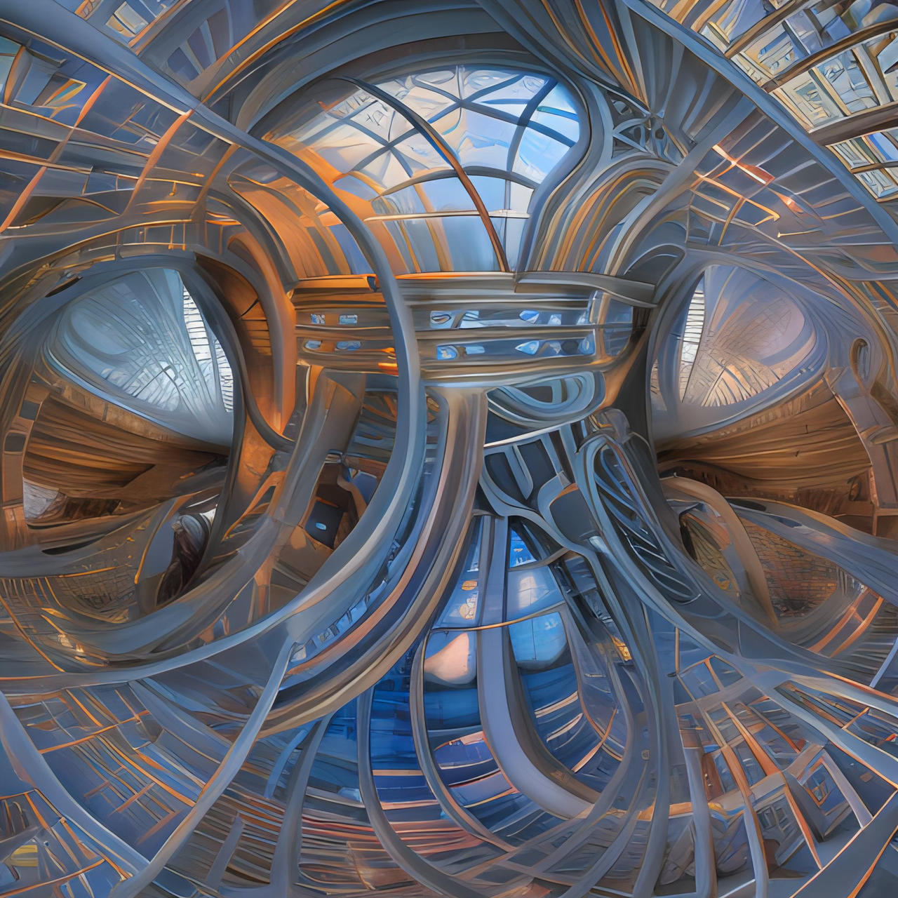 Fractal architecture (VI) by MrUnease on DeviantArt