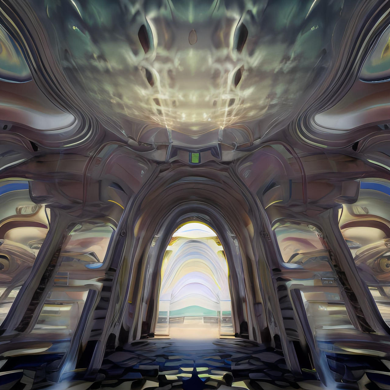 Fractal architecture (XII) by MrUnease on DeviantArt