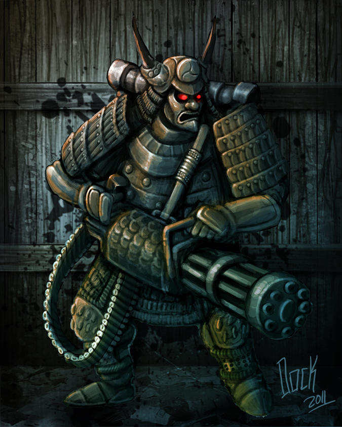 Samurai Gunner by CaseyD2K on DeviantArt