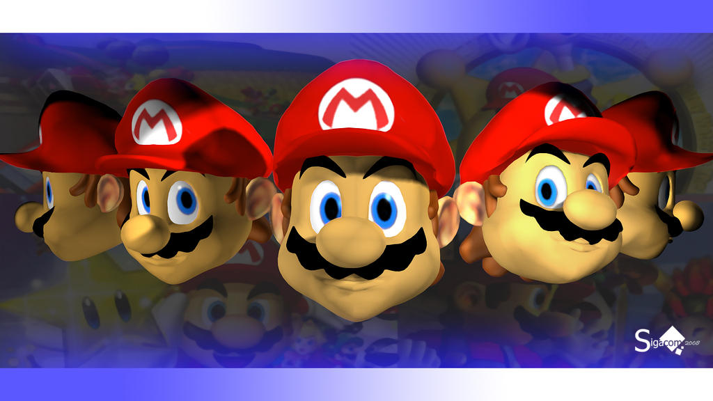 Old Mario Model Expressions by Sigacomer on DeviantArt