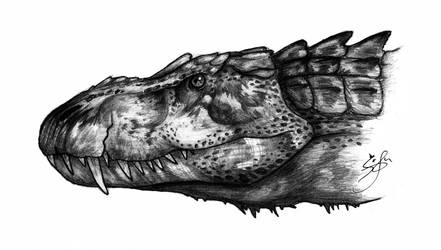 Prestosuchus by SebasRuna