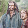 Thorin and Bilbo 2