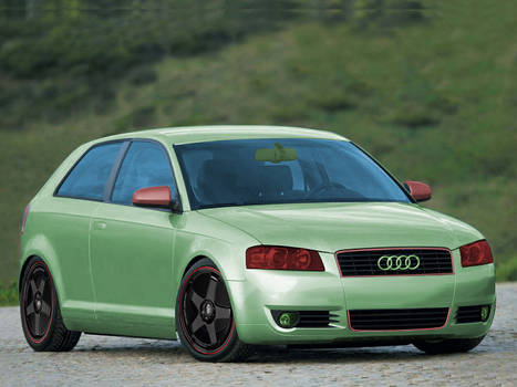 Audi A3 Photoshop