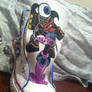 Jackson's Skylander Shoes - Left Tongue
