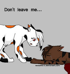 Don't leave me...  ( Base   by Sunpelt23)