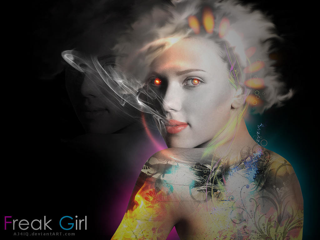 Freaky Deviantart Freaky Girl by alidesignr on DeviantArt