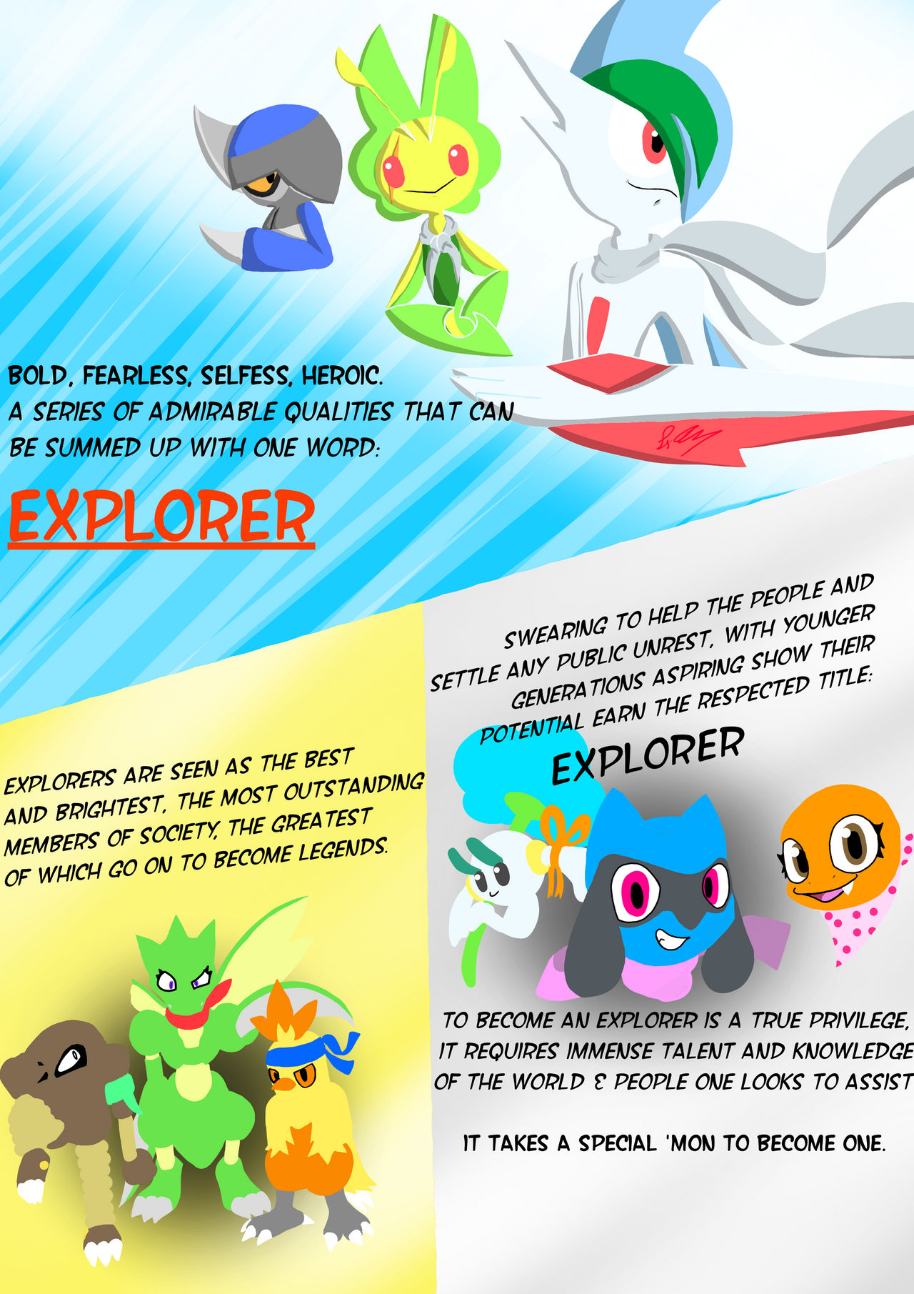 Pokemon Explorers - Chapter 1 Page 1 by PKMN-Explorers-Comic on DeviantArt