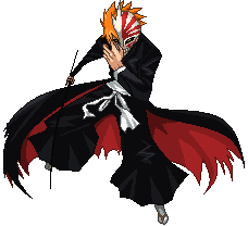 FreddyZero24 - Ichigo Kurosaki, Bleach Canvas: 128x128 px #pixelart #ドット絵  #pixelartist #pixel #animeart #anime #retro #pixel #16bit #8bit #icon  #portrait #bleach #ichigo #kurosaki