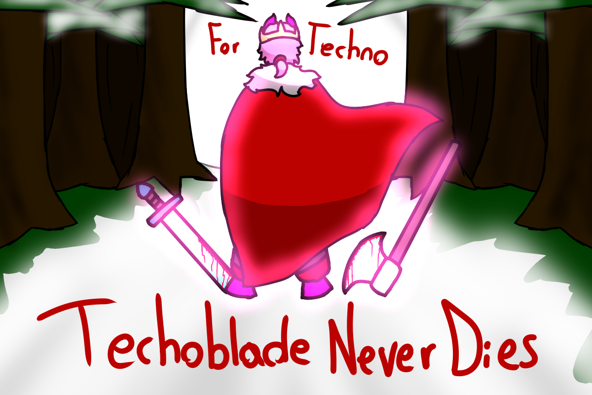 Technoblade death by vfgoi on DeviantArt