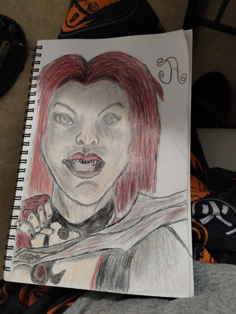 BloodRayne For Vampire Theme Drawing By Artrules22 On DeviantArt bloodrayne-for-vampire-theme-drawing-by-artrules22-on-deviantart