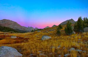 Sunset over Washakie Crossing