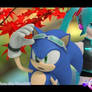 sonic and miku